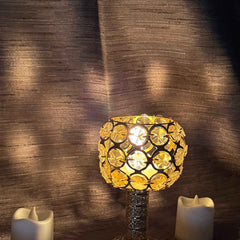 Glass Candle Stand