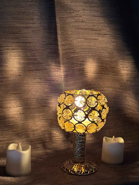 Glass Candle Stand