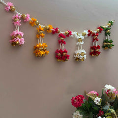 Floral Festive Bell Bandhanwar