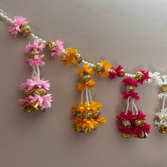 Floral Festive Bell Bandhanwar