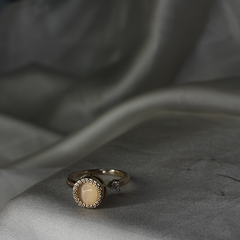 Orbit Rose Gold Spinner Ring