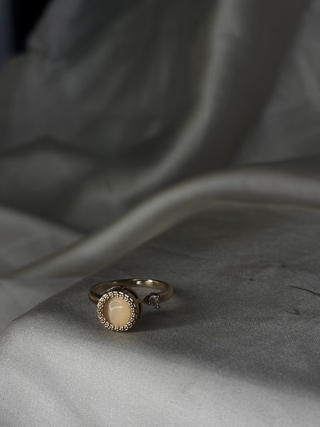 Orbit Rose Gold Spinner Ring