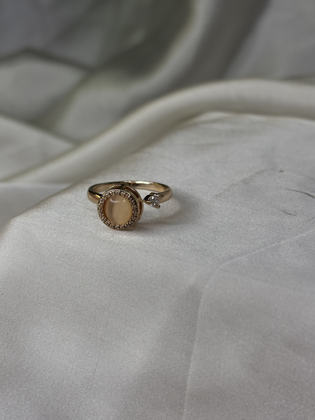 Orbit Rose Gold Spinner Ring