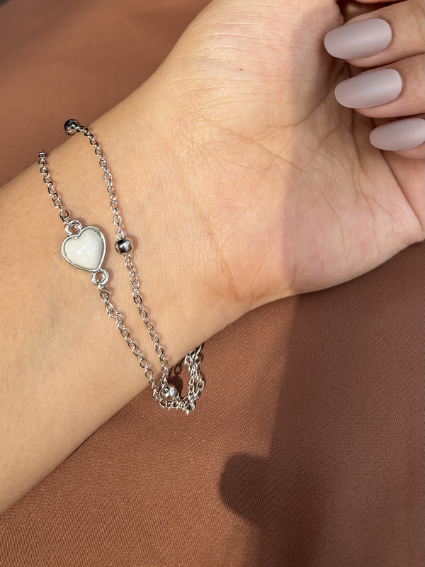 6 in One Oxidised Silver Set – Jhumka, Bracelet, Necklace + 3 Surprises