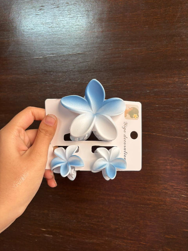 Pastel Bloom Hair Accessories Combo Set