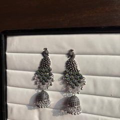Peacock Jhumka