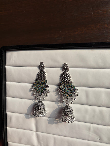 Peacock Jhumka