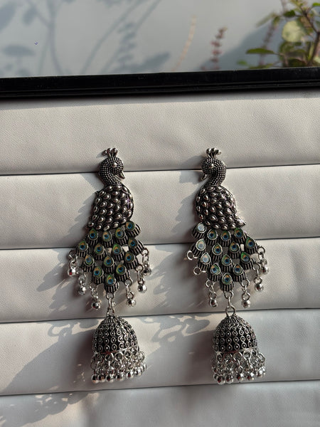 Peacock Jhumka