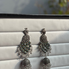 Peacock Jhumka