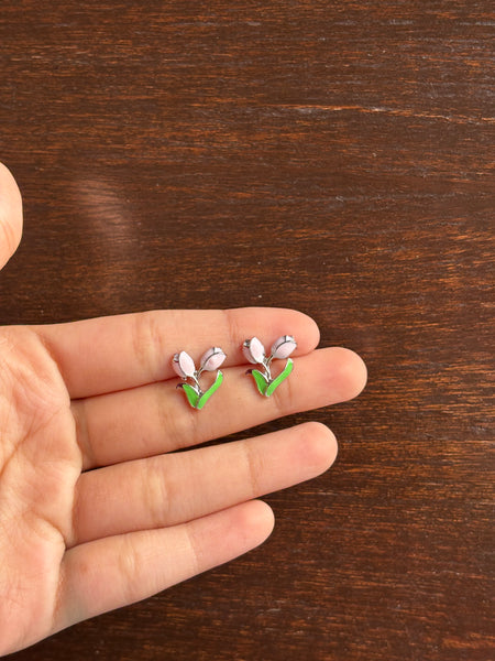 Pretty Tulip Studs