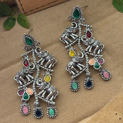 Rajwada Elephant Earrings