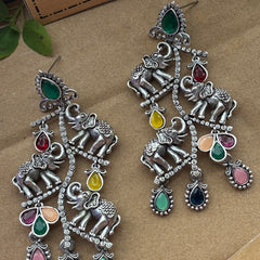 Rajwada Elephant Earrings