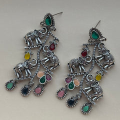 Rajwada Elephant Earrings