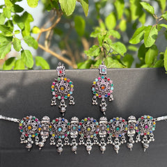 Rangrez Charm Choker Set