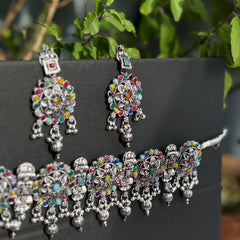 Rangrez Charm Choker Set