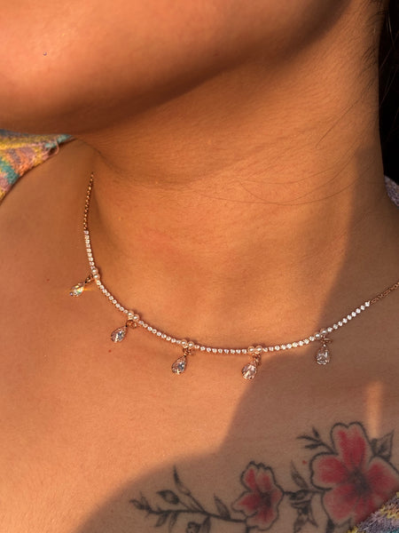 Teardrop Choker Set AD