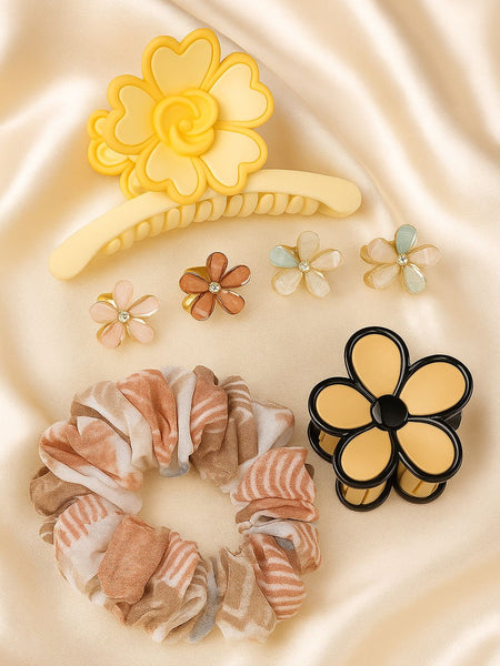 Sunshine Bloom 4-in-1 Hair Accessory Set