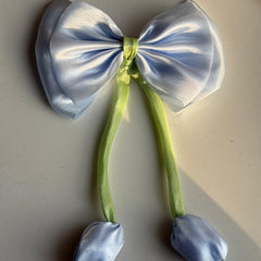 Pastel Bow Tulip Hair Clip