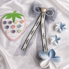Pastel Bloom Hair Accessories Combo Set