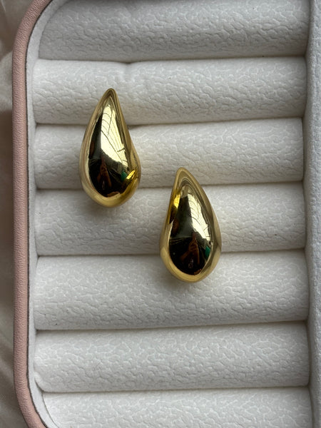 Water Drop Stud Earrings